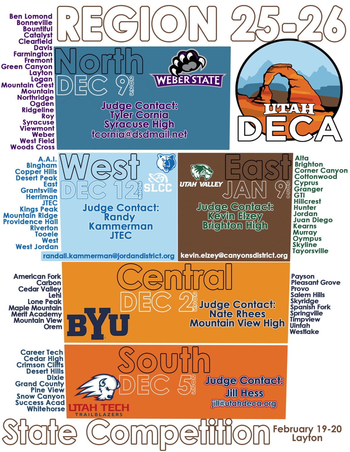 Deca Week Flyer Jill’s Weekly DECA Emails – Utah DECA